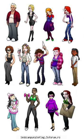 uitasem tu de care esti?bi, les, dyke, butch, tomboy, femme, top, bottom