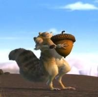 scrat inca nu s-a pilictisit de ghinda  :zzz: 

urmeaza ice age: drift cu premiera in ro pe